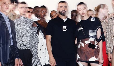 burberry tisci debut|riccardo tisci debut.